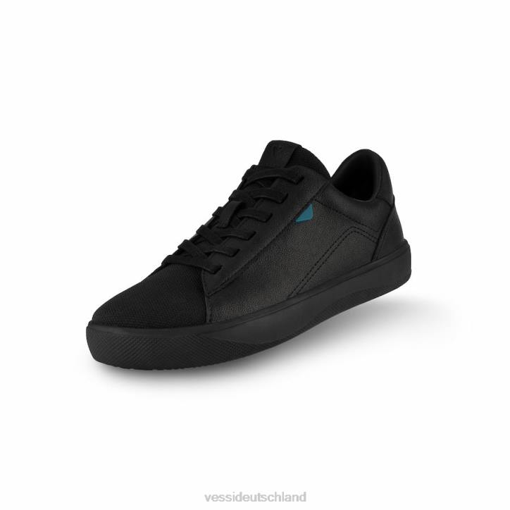Asphalt schwarz auf schwarz Vessi Soho-Sneaker – Asphaltschwarz auf Schwarz B4JF305