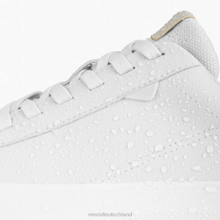 Elfenbeinweiß auf Dünenbeige Vessi Soho-Sneaker – Elfenbeinweiß auf Dünenbeige B4JF234