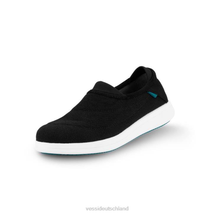 Granitschwarz Vessi Sonntagspantoffeln – Granitschwarz B4JF224