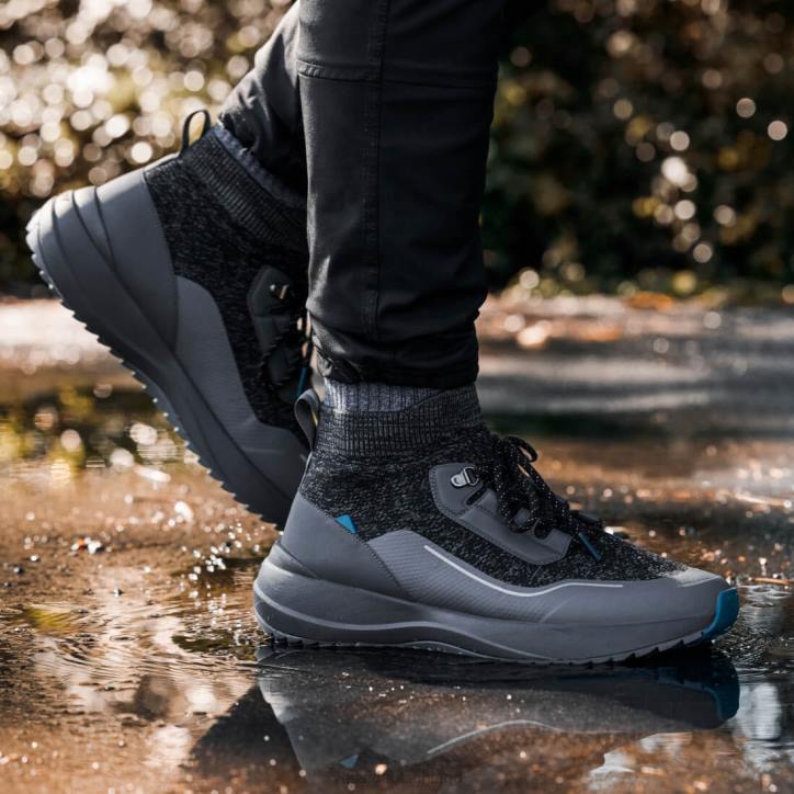 Spitze schwarz Vessi Stormburst High Top – Schirm schwarz B4JF225