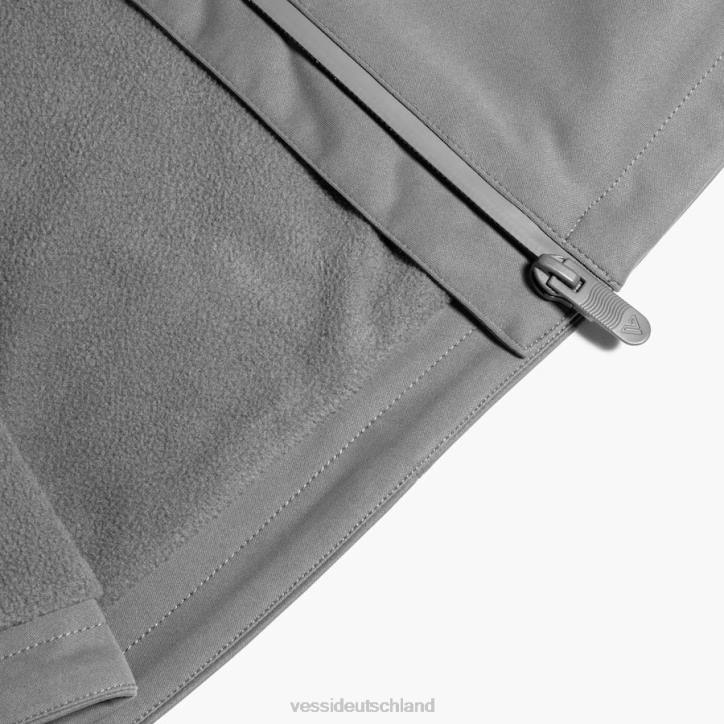 betongrau Vessi Bewölkte Jacke – Betongrau B4JF322