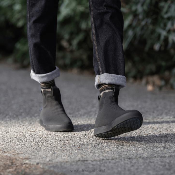 Asphalt schwarz auf schwarz Vessi Weekend Chelsea – Asphalt schwarz auf schwarz B4JF83