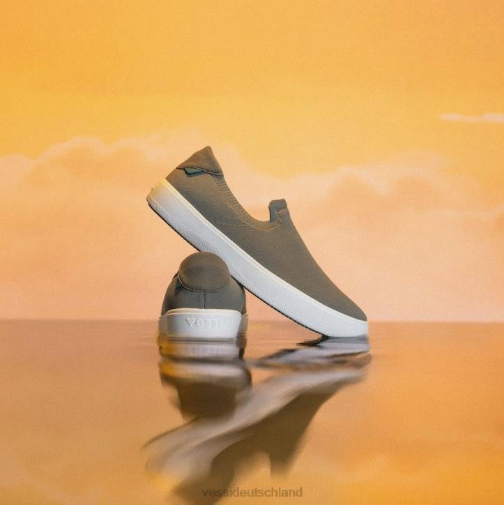 Schildkrötengrün Vessi Boardwalk-Slipper – Schildkrötengrün B4JF142