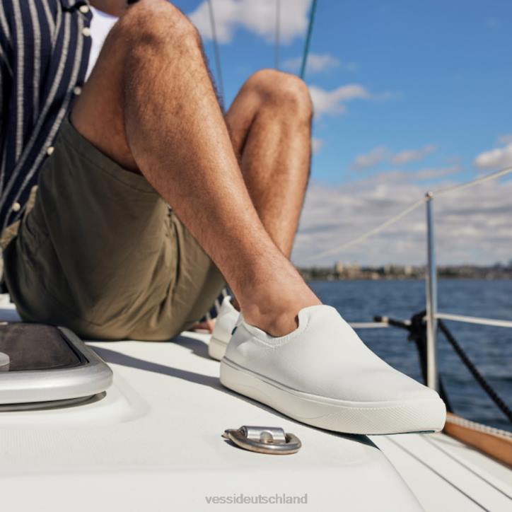 Segel weiß Vessi Boardwalk-Slipper – Segelweiß B4JF123