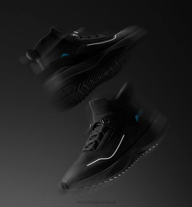 Weltraum schwarz Vessi Stormburst High Top – Space Black B4JF97