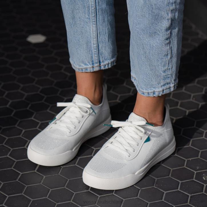 silbermetallic Vessi Wochenende - metallisches Silber B4JF194