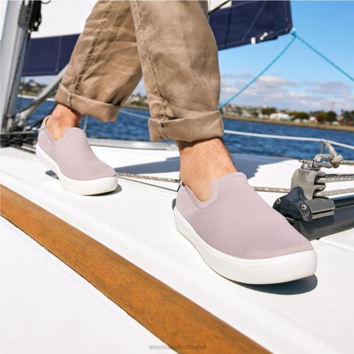 sumpfbraunes Lila Vessi Boardwalk-Slipper – Sumpfbraun-Mauve B4JF157