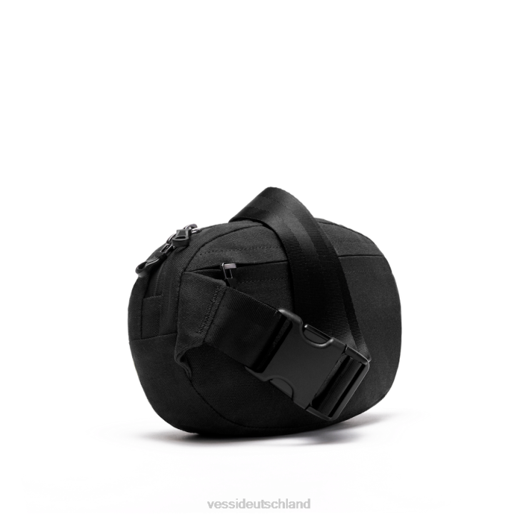 Tiefschwarz, Fichtengrün, Quarzit, Limewash Vessi Shoreline-Gürteltasche B4JF3